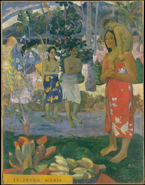 Paul Gauguin, ‘Ia Orana Maria (Hail Mary)’, 1891, The Metropolitan Museum of Art