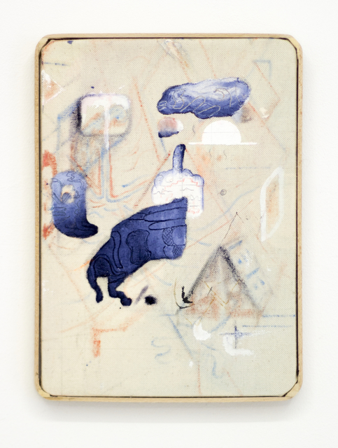 Roy Mordechay, ‘Sweating over Tentativity’, 2018, Painting, Oil, acrylic, watercolor and pencil on canvas, Nir Altman Galerie