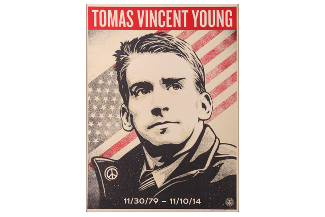 Shepard Fairey, ‘Tomas Vincent Young’, 2017, Chiswick Auctions
