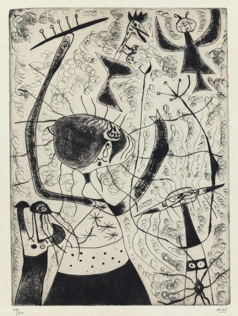 Joan Miró, ‘Les trois soeurs’, 1938, Christie's