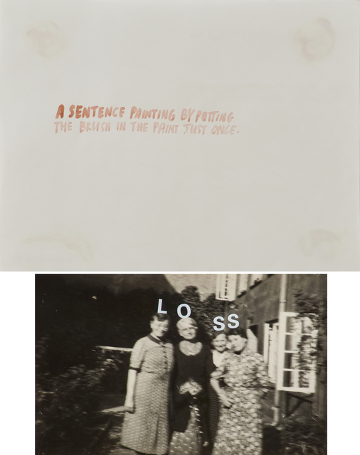 Jonathan Monk, ‘Two works of art’, Painting, Rago/Wright
