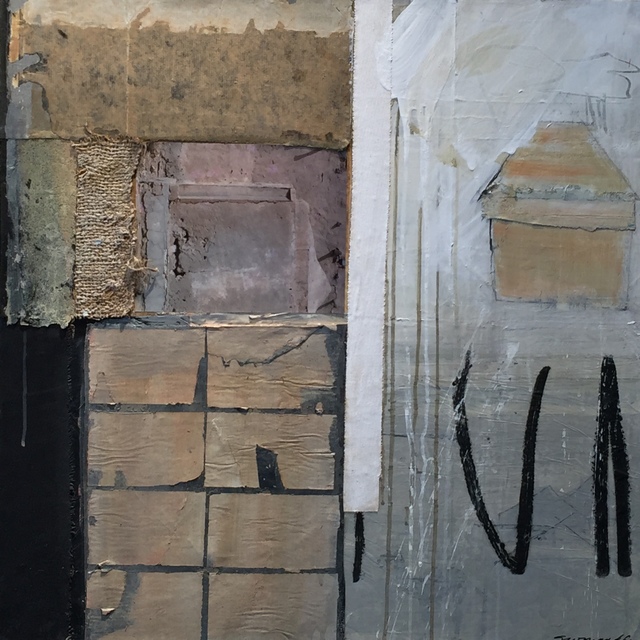 Gayle Wells Mandle, ‘Home Free I/Home Free II’, 2017, Painting, Mixed media on canvas, Atelier Newport