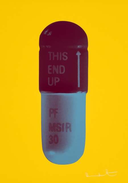 Damien Hirst, ‘The Cure - Sunflower Yellow/Merlot/Sapphire’, 2014, Paul Stolper Gallery