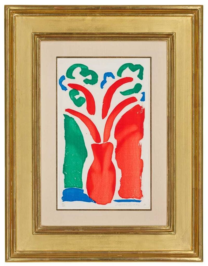 David Hockney - The Red Pot