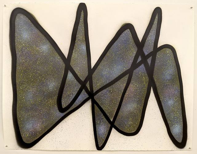 Allen Glatter, ‘Untitled’, 2019, Drawing, Collage or other Work on Paper, Pencil and spraypaint on paper, Friends Seminary Benefit Auction