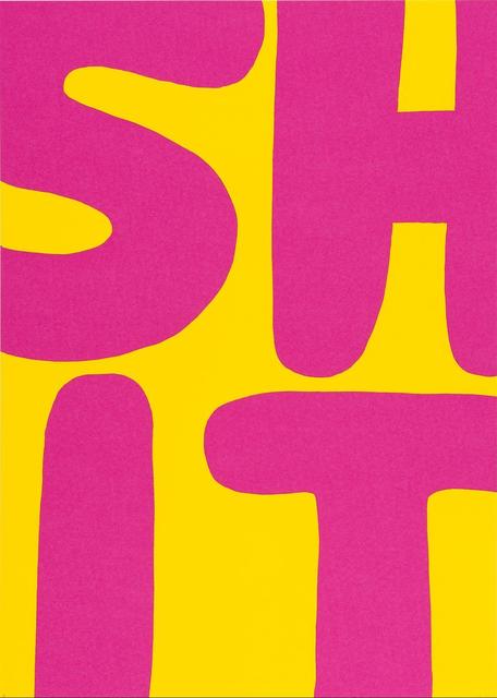 David Shrigley, ‘Everyone Likes Colourful Shit ’, 2014 , Print, Screenprint, Lougher Contemporary
