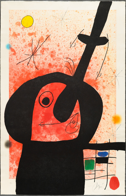 Joan Miró, ‘LE PENSEUR PUISSANT (The Powerful Thinker)’, 1969, Christopher-Clark Fine Art