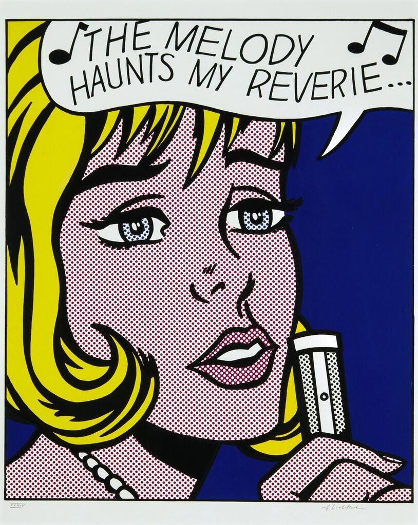 Roy Lichtenstein - Reverie, from the 11 Pop Artists, Volume II portfolio