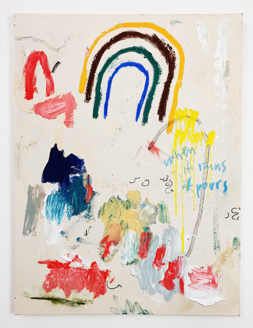 Thai Mainhard, ‘Open The Floodgates’, 2019, Painting, Mixed media on canvas, ROMAN SVIRIDOV