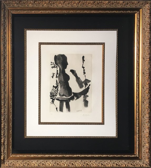 Pablo Picasso, ‘Sculpteur devant sa sellette avec un spactateur ’, 1965, Baterbys