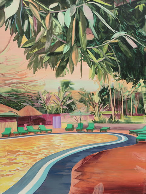 Lei Qi, ‘Open air swimming pool’, 2018, Matthew Liu Fine Arts