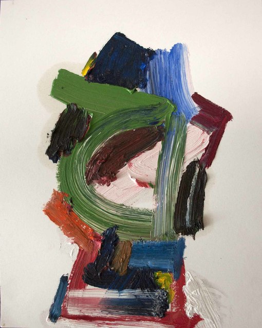 Erik Olson, ‘Study #15’, 2017, Painting, Oil on paper, Luis De Jesus Los Angeles