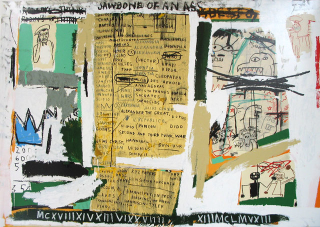 Jean-Michel Basquiat, ‘Jawbone of an ass’, 1982, Kunzt Gallery