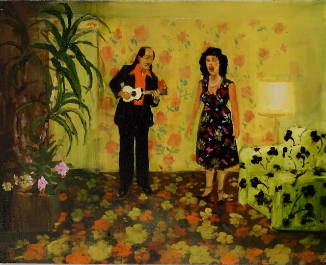 Michael Harrington, ‘Nobody but You (duet)’, 2020, Painting, Huile sur toile / Oil on canvas, Galerie de Bellefeuille