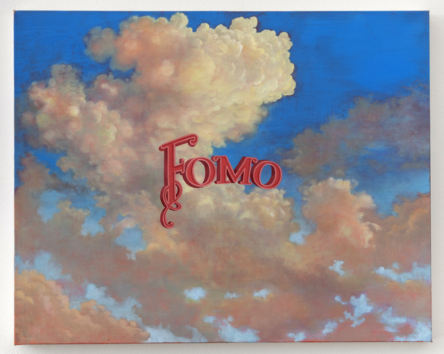 Wayne White, ‘Fomo’, 2019, Painting, Oil on canvas, Joshua Liner Gallery