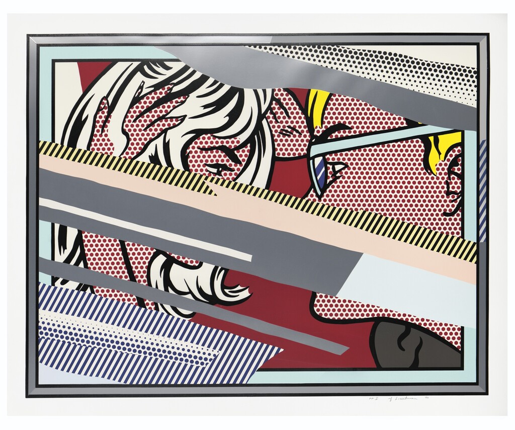Roy Lichtenstein - Reflection on Conversation, from: Reflections Series