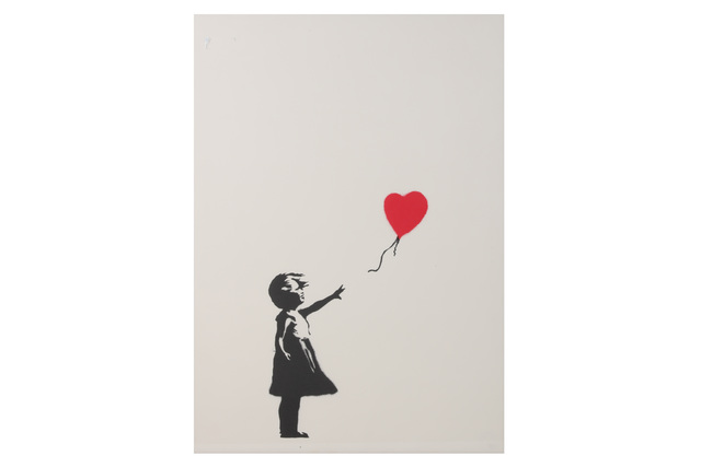Banksy, ‘Girl with Balloon’, 2004, Chiswick Auctions