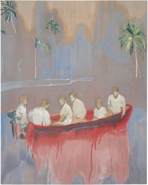 Peter Doig, ‘Figures in red Boat’, 2005-2007, Louisiana Museum of Modern Art