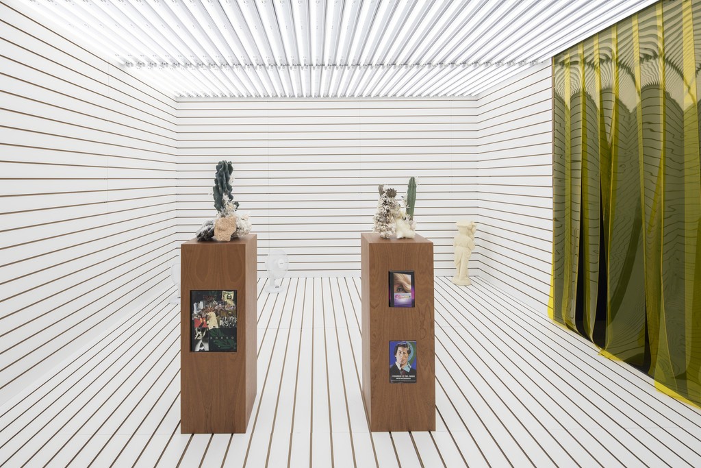 Jonah Freeman & Justin Lowe, 'Scenario in the Shade', 2018. Installation view, Kunsthal Charlottenborg. Photo by Anders Sune Berg. Jonah Freeman & Justin Lowe, 'Scenario in the Shade', 2018. Installation view, Kunsthal Charlottenborg. Photo by Anders Sune Berg.