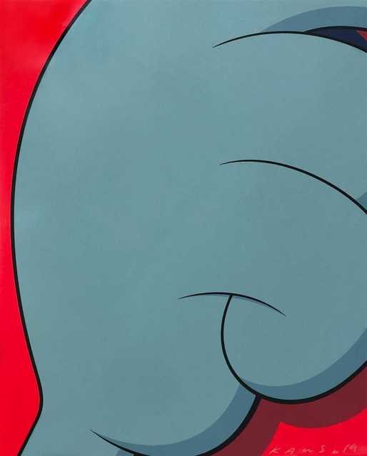 KAWS, ‘MOCAD Print’, 2019, Print, Screen print in colours on paper, Tate Ward Auctions