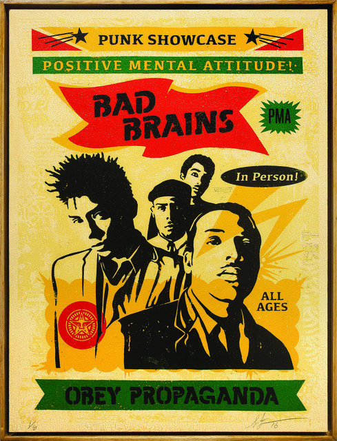 Shepard Fairey, ‘Bad Brains Punk Showcase’, 2016, Underdogs Gallery