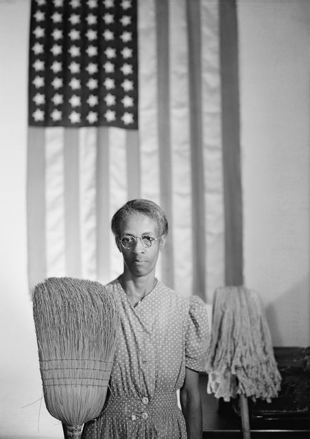 Gordon Parks, ‘American Gothic, Washington, D.C.’, 1942, Robert Klein Gallery