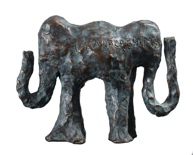 Jorge Zeno, ‘Makaracachimba - green patina ’, 2019, Sculpture, Bronze, Biaggi & Faure Fine Art