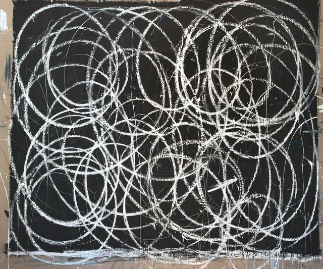Briggs Edward Solomon, ‘Black with Many White Swirls’, 2014, ArtStar