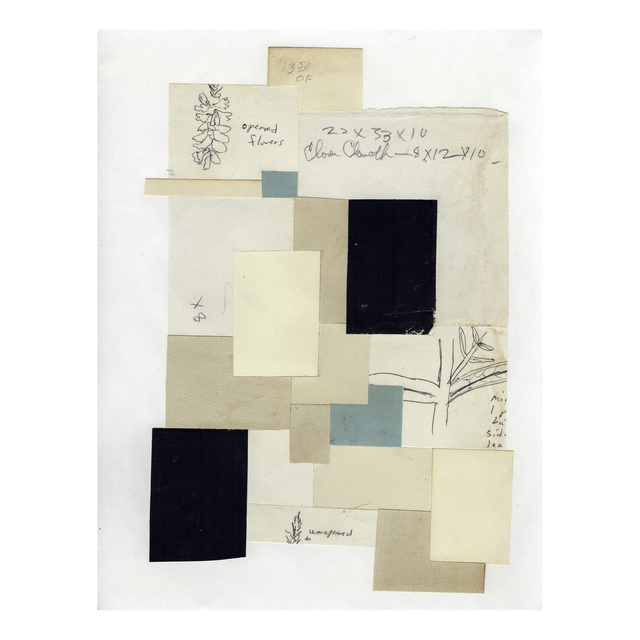 Jim Rose, ‘Opened, Unopened, Close’, 2010, Drawing, Collage or other Work on Paper, Vintage paper, found drawings on paper, Gallery Victor Armendariz
