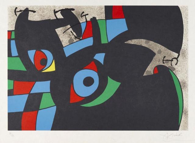Joan Miró, ‘Plate 7 from Le Lézard aux Plumes D'or’, 1971, Hidden