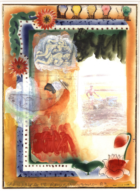Robert Rauschenberg, ‘Sri Lanka IV’, 1983, Academy Art Museum