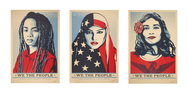 Shepard Fairey (OBEY), ‘We the People’, 2017, Rago/Wright