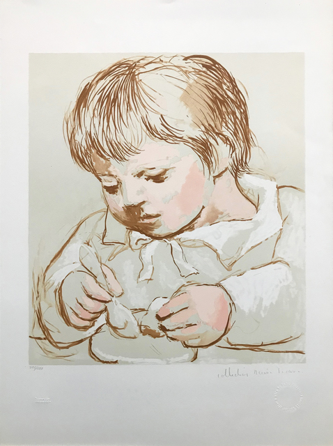 Pablo Picasso, ‘ENFANT DEIEUNANT’, 1979-1982, Reproduction, LITHOGRAPH ON ARCHES PAPER, Gallery Art