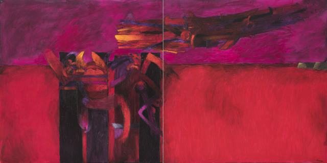 Fernando de Szyszlo, ‘Viento Rojo’, 2017, Durban Segnini Gallery