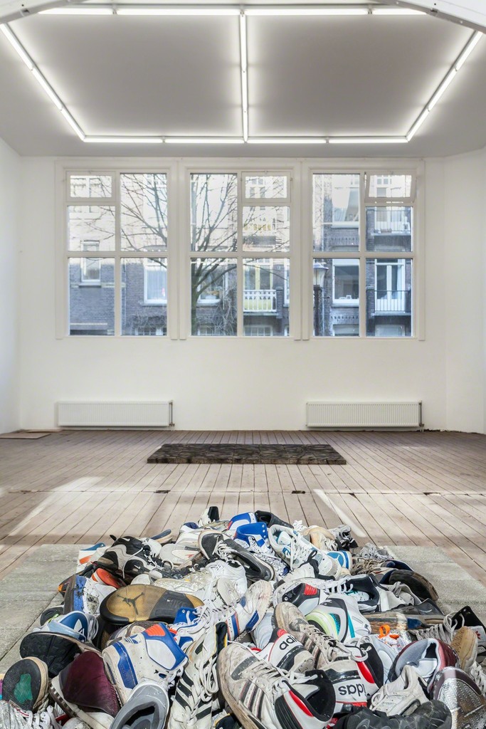 Installation view of Abstract Vandalism with work by Nug and Niels Shoe Meulman. Photo Peter Tijhuis. Installation view of Abstract Vandalism with work by Nug and Niels Shoe Meulman. Photo Peter Tijhuis.