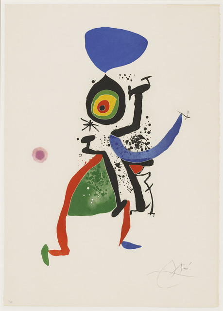Joan Miró, ‘Joan Miró. Gravats 5 Poemes. Joan Salvat-Papasseit’, 1974, Christie's