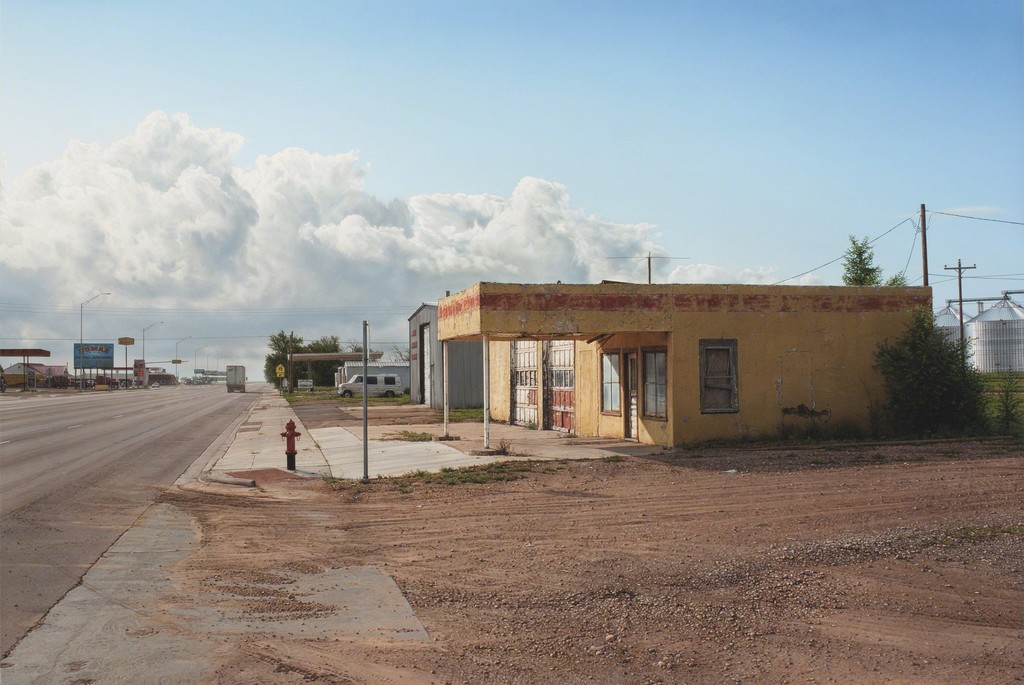 Rod Penner Panhandle Service Station, Texline, TX Artsy