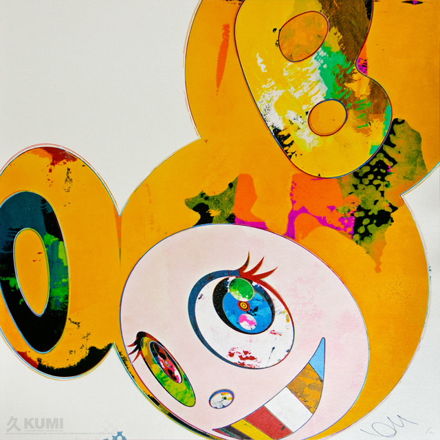 Takashi Murakami, ‘And Then x6 Yellow Universe’, 2013, Kumi Contemporary / Verso Contemporary