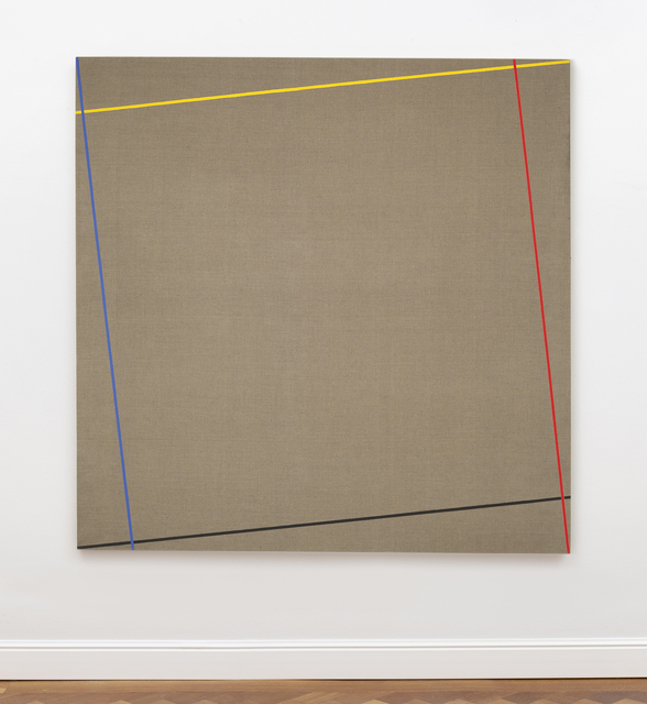Winfred Gaul, ‘Markierungen XVIII’, 1973, Painting, Polyvinyl acetate on canvas, Ludorff