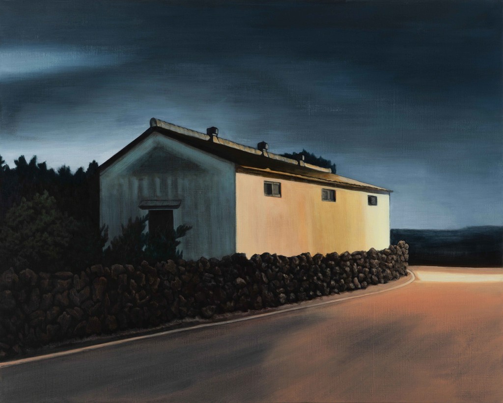 Yellow Light, 80 x 100cm, Acrylic on linen, 2018 Yellow Light, 80 x 100cm, Acrylic on linen, 2018
