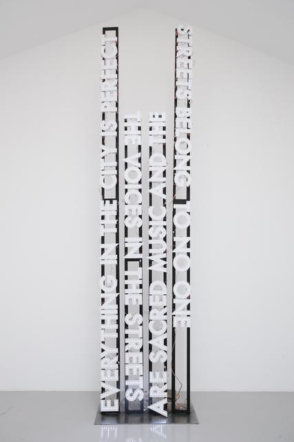Robert Montgomery, ‘The Streets Belong to no One’, 2011, Mannerheim Gallery