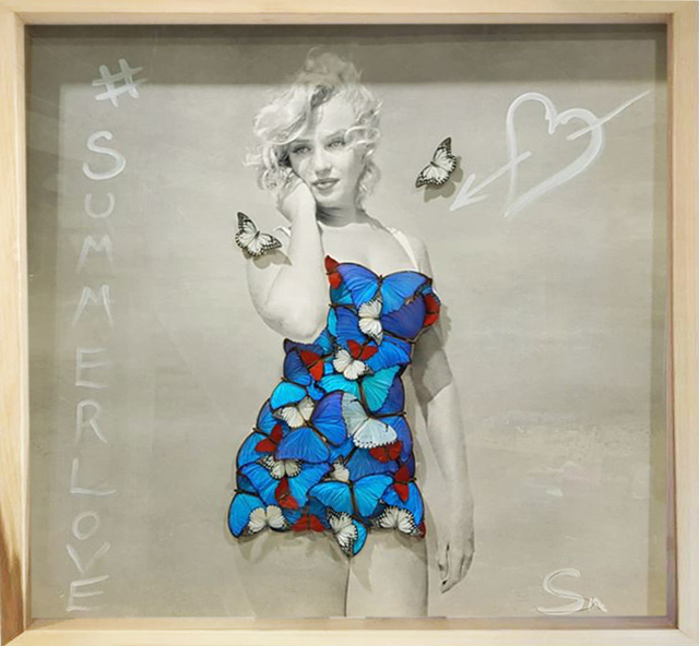 SN, ‘Marylin ’, 2019, Painting, Mixed Media, Eden Fine Art