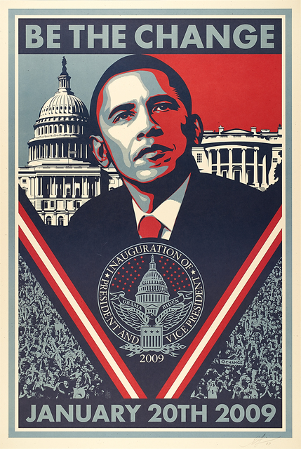 Shepard Fairey, ‘Be the Change’, 2009, Rago/Wright