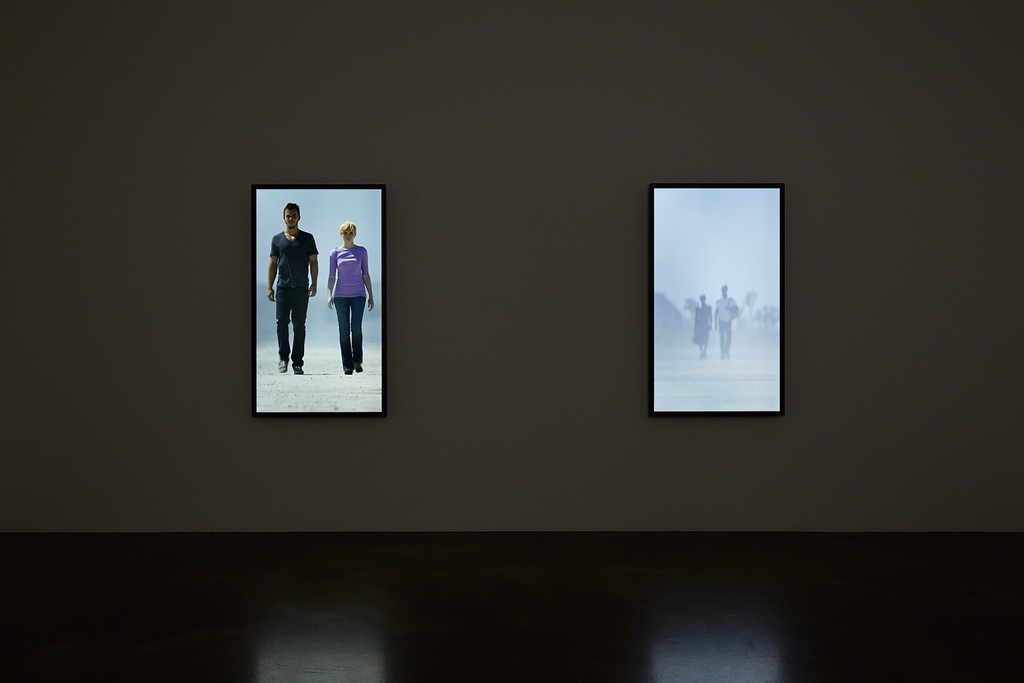 Installation view of "Delicate Thread" (left) and "Ancestors" (right), K2 Installation view of "Delicate Thread" (left) and "Ancestors" (right), K2
