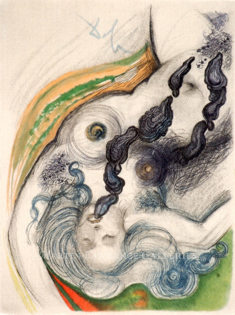 Salvador Dalí, ‘Oysters & Nude (The Game of Oysters - Jacques Casanova), 1967’, 1967, Martin Lawrence Galleries