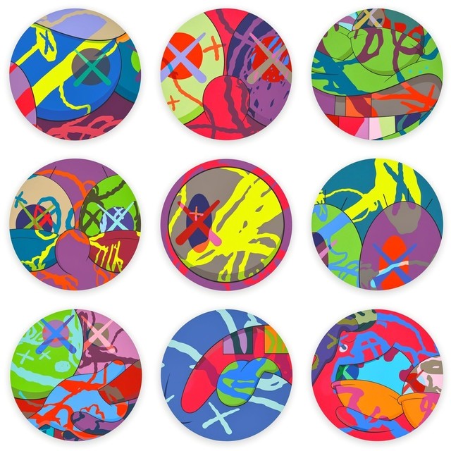 KAWS, ‘THE NEWS (Portfolio of 9 works)’, 2018, Print, Screenprint, Carroll Art
