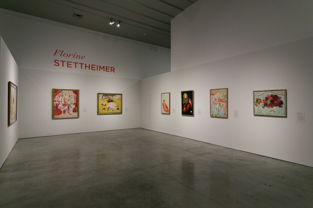 Installation view of "O'Keeffe, Stettheimer, Torr, Zorach: Women Modernists in New York" at Norton Museum of Art, West Palm Beach (2016). Photo credit: Tom Brodigan, Courtesy of Norton Museum of Art Installation view of "O'Keeffe, Stettheimer, Torr, Zorach: Women Modernists in New York" at Norton Museum of Art, West Palm Beach (2016). Photo credit: Tom Brodigan, Courtesy of Norton Museum of Art
