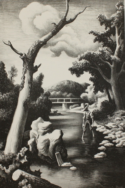 Thomas Hart Benton, ‘Shallow Creek’, 1939, Aaron Galleries