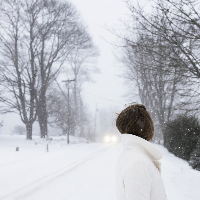 Cig Harvey, ‘Hannah in the Blizzard, Rockport, Maine’, Dowling Walsh