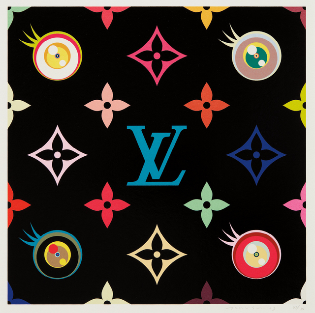 Takashi Murakami, ‘Eye Love Superflat (Blue)’, 2003, Phillips